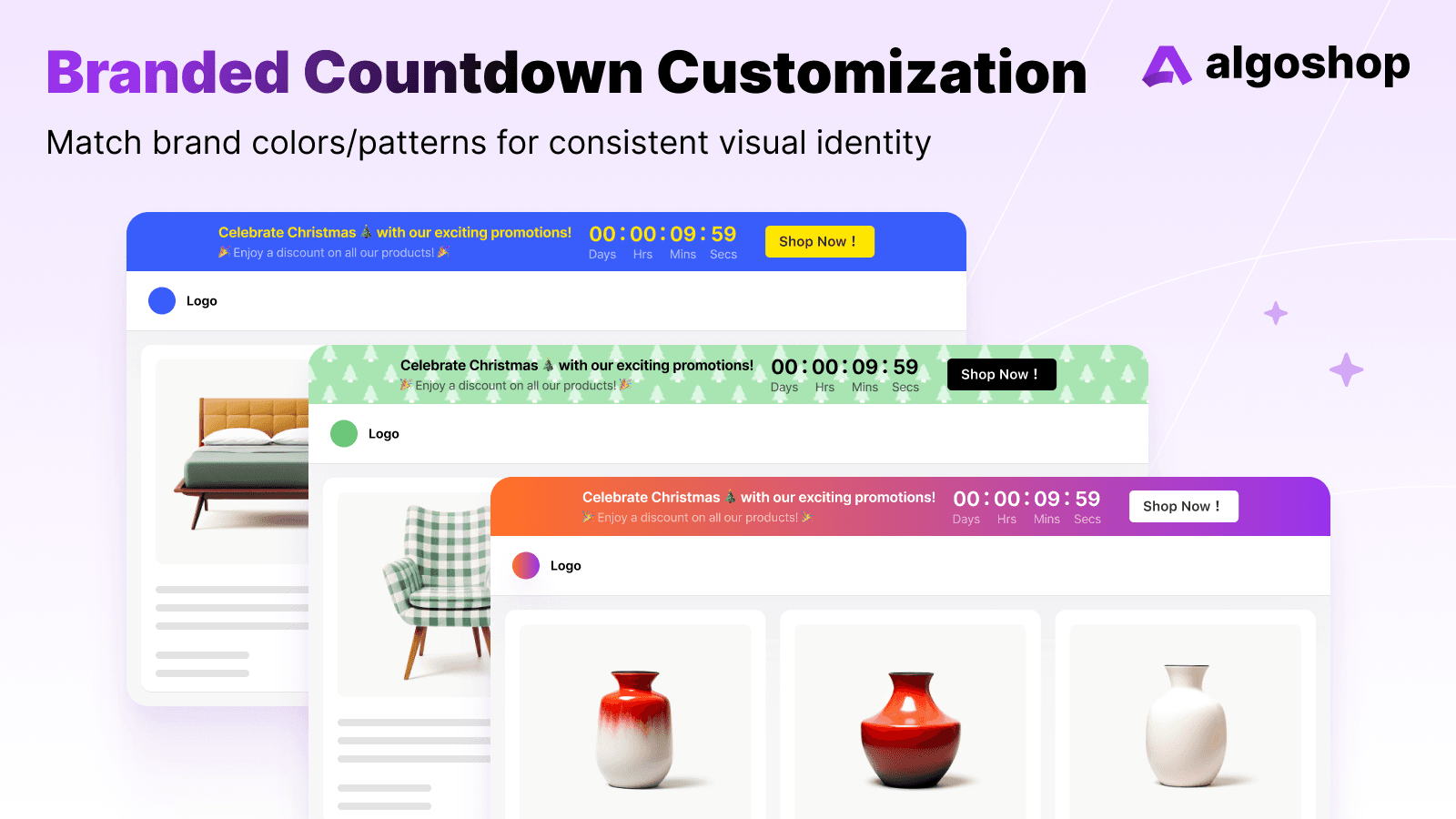 Create urgency and boost sales with Algoshop countdown timer