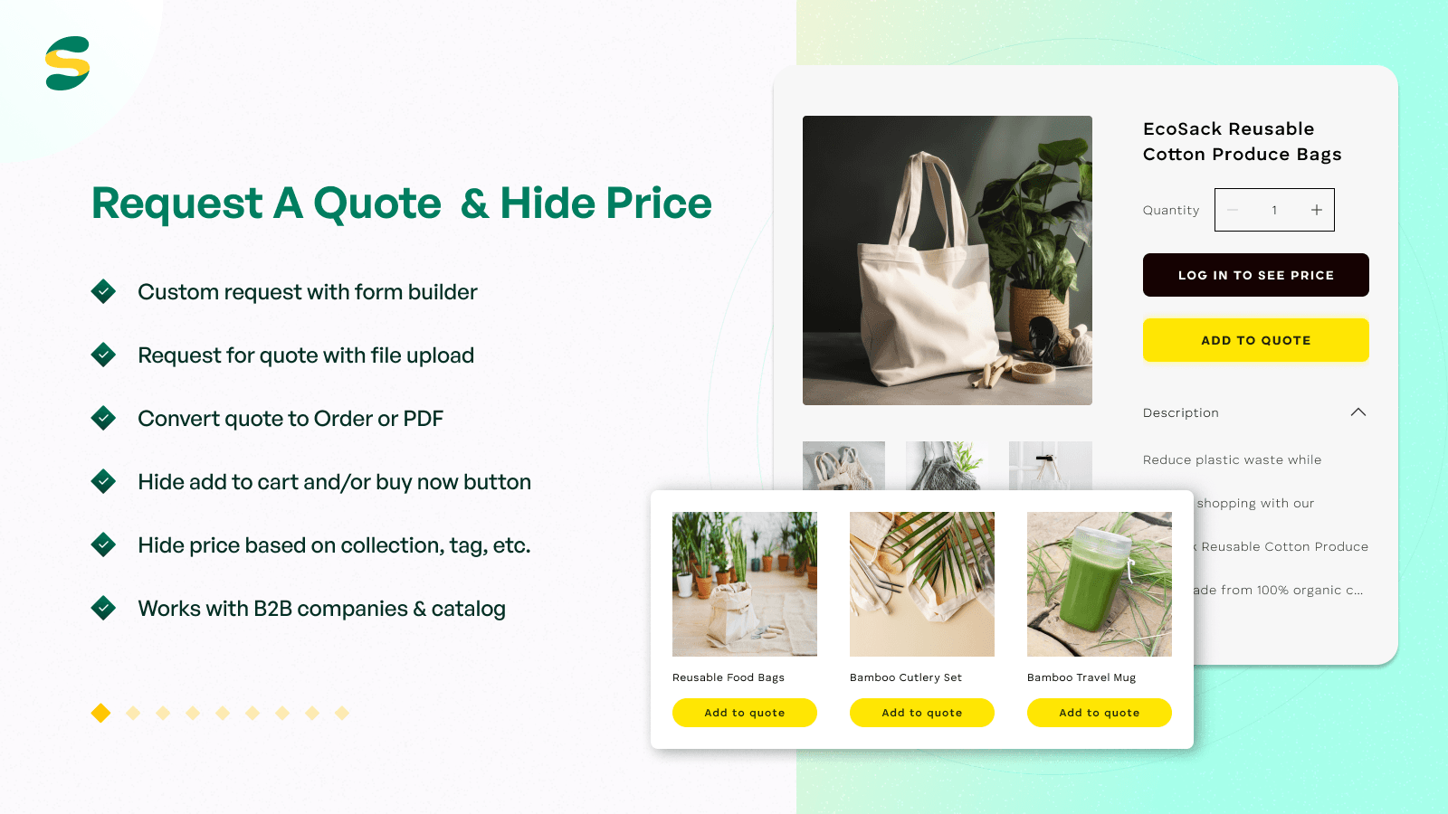 Shopify Request a Quote, Hide Price