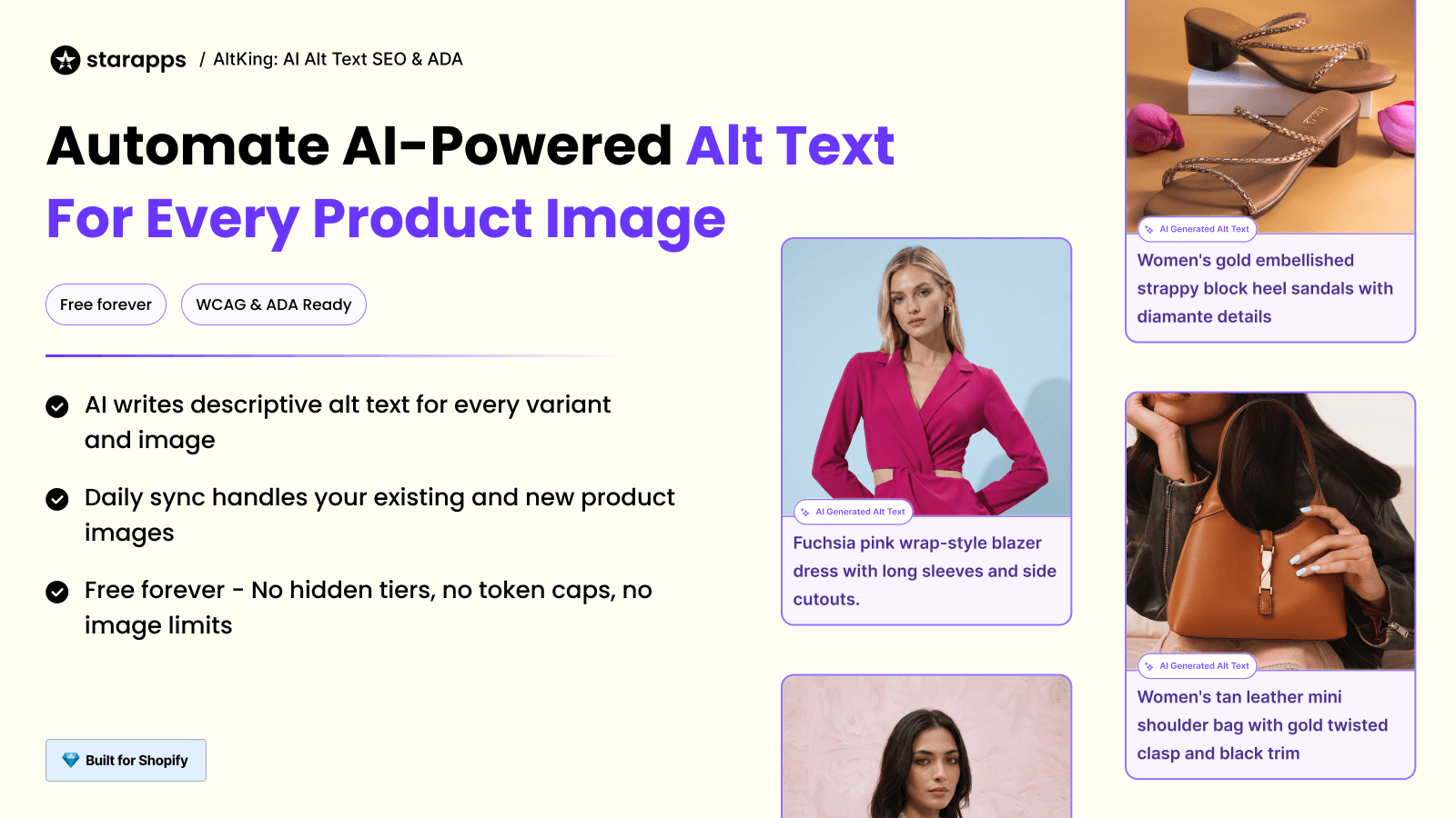 Make every Shopify product image ADA accessible