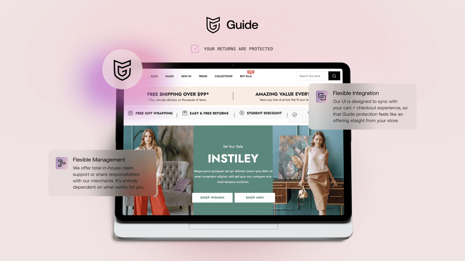 Add revenue w/ Guide Shipping Insurance & Instant Resolutions