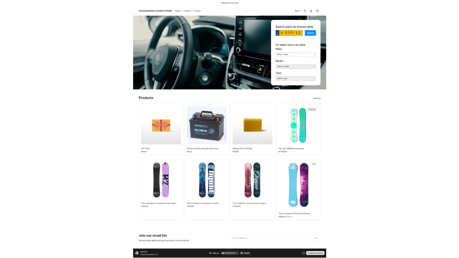 Product Finder