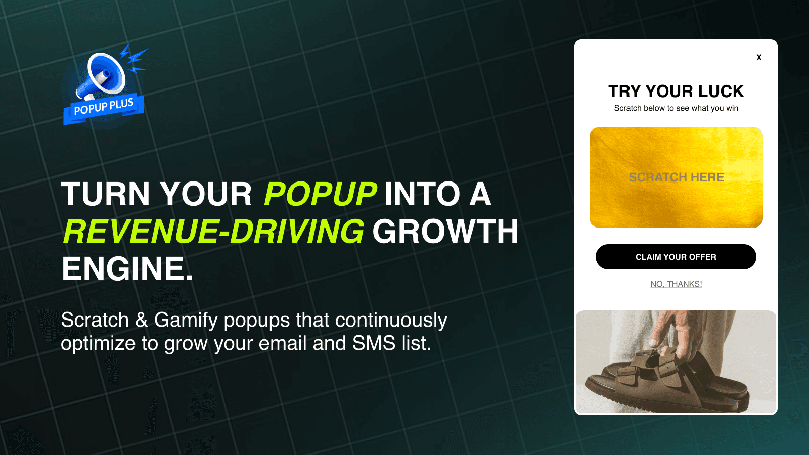 notification bar and popup info