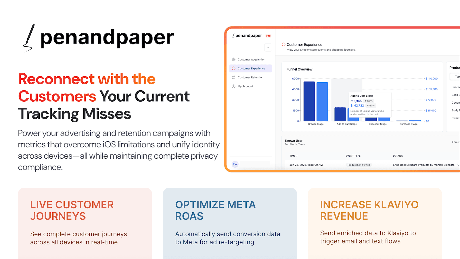 Pen & Paper AI Conversion Tracker