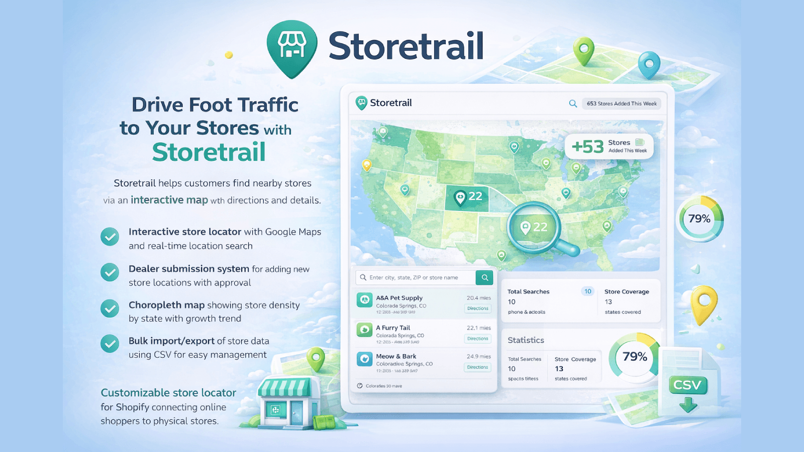Storetrail app
