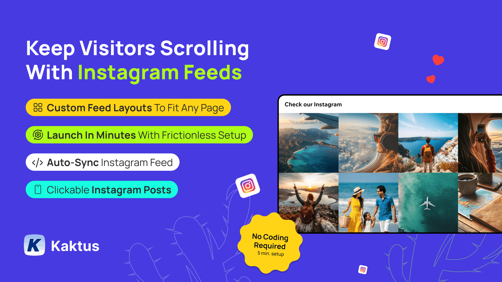 Instagram Feed Banner