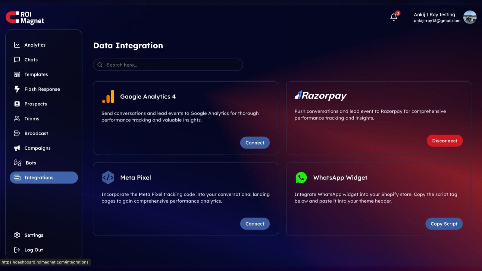 Integrations