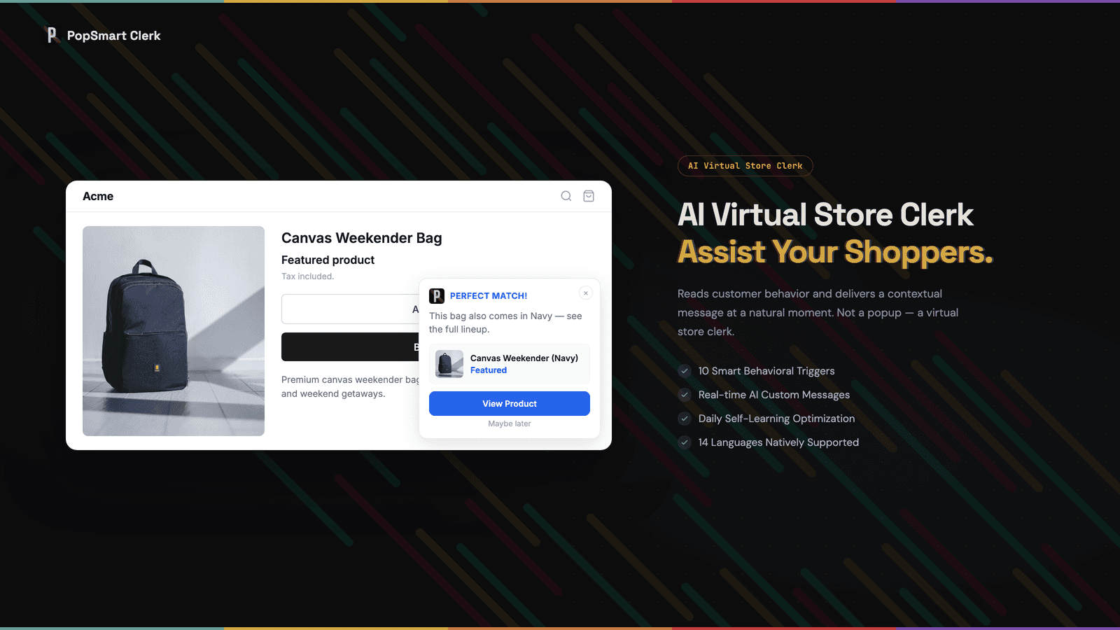 AI Virtual Store Clerk- Assist Your Shoppers.