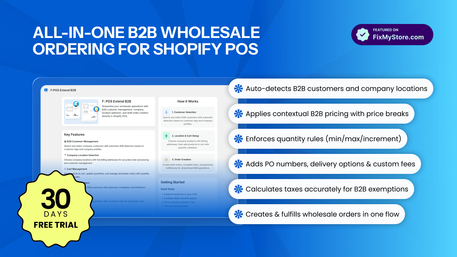 POS Extend B2B bulk sell