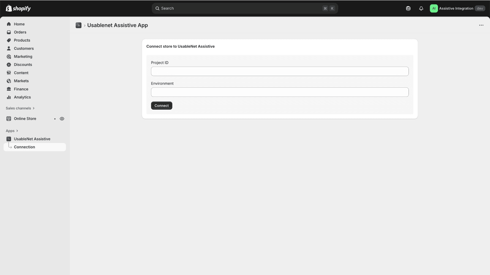 UsableNet Assistive Login Page