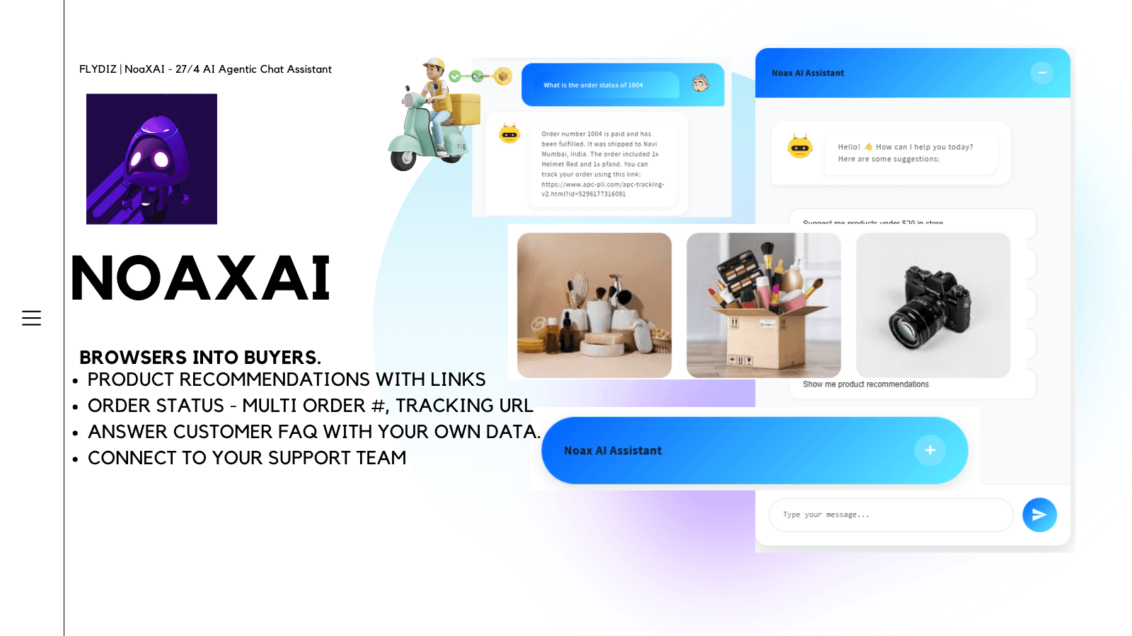 ai ecommerce chat bot agent 24/7