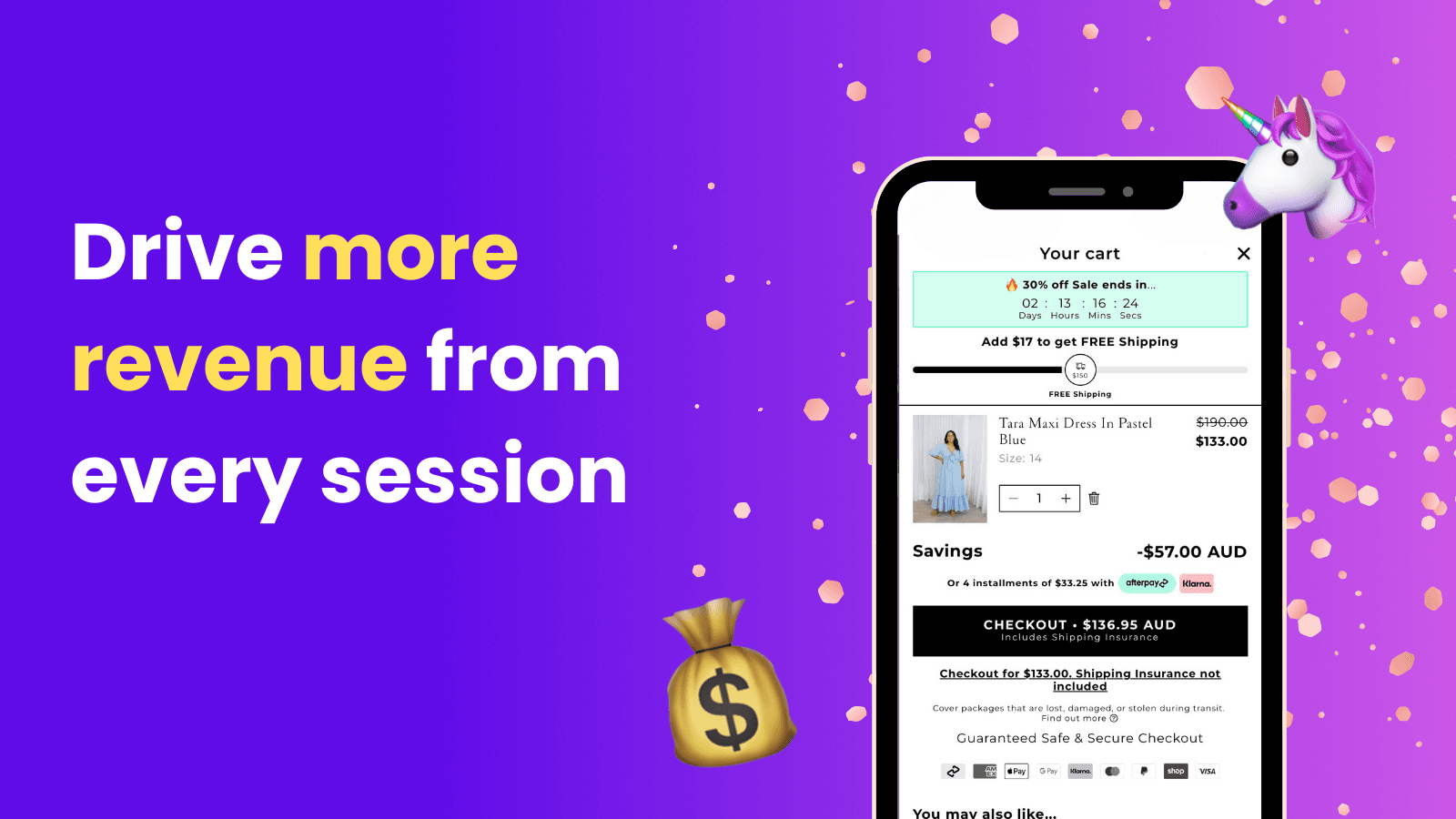 Power you cart for higher AOV and more revenue