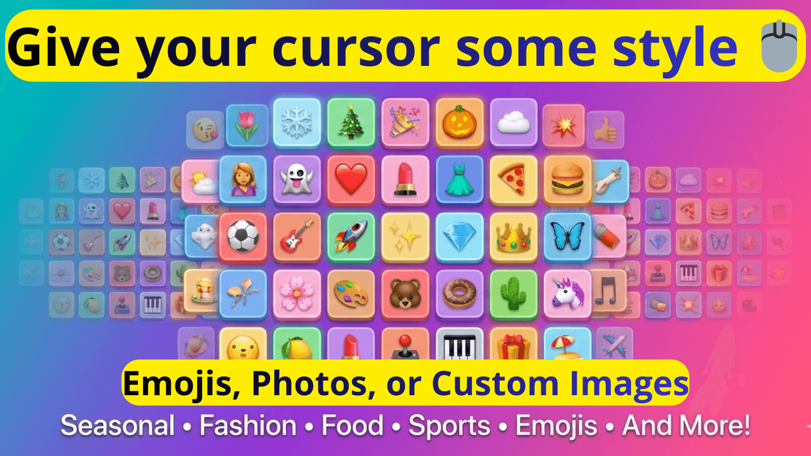 Style your store: Turn any emoji or image into a cursor!