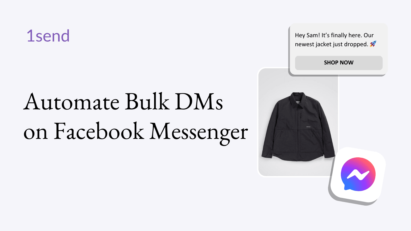 Automate Bulk DMs with Facebook Messenger