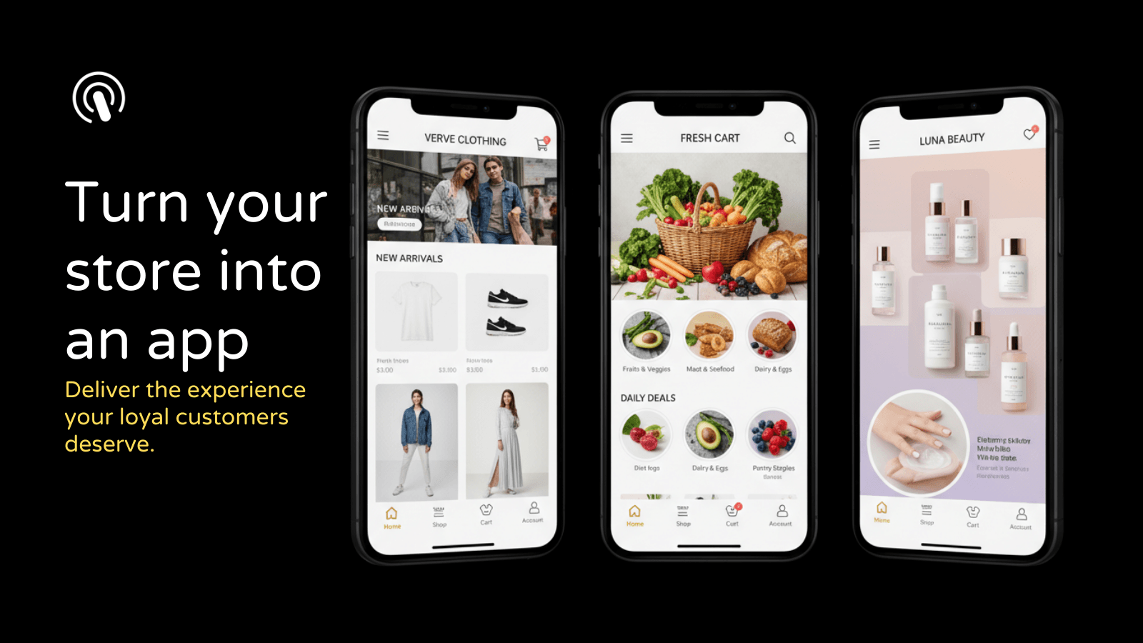 Turn your store into an app