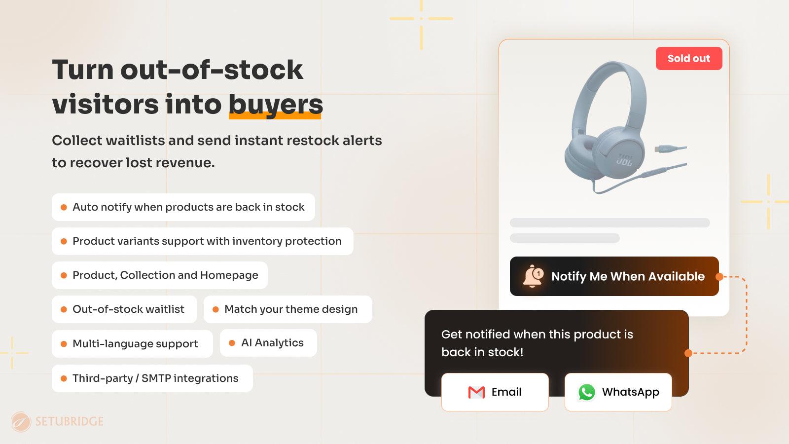 Back In Stock Shopify App