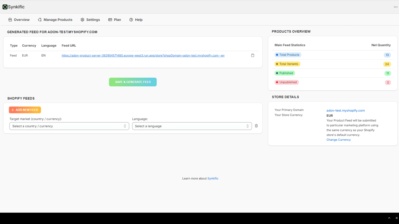 Shopify App Metrics and Analytics of SLVD.ai: Google Shopping Feed in 2025